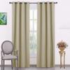 KOSOVO Silk Blackout Curtain Pack of 1 Piece Only with 3 Layers Weaving Technology Thermal Insulated Draperies Energy Saving (Width - 4ft x 4ft -Length) Cream view 1