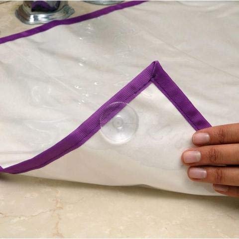 MOHAK Sink Angel Kitchen Sink Adhesive Waterproof Mat Roll Bathroom Washbasin Sticker