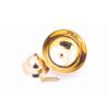 ROLIMOLI Handmade Indian Brass Pyali , Oil Lamp Diya/ Deepak/ Deepam Small for Pooja Decorative Item Set of 1 view 3