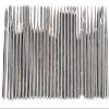 DIY Crafts 30 Pcs 1 Sets - 10 Sets, Steel Diamond Burr Glass Set (Silver) Sets Set/Kit Do it Yourself Kit Diamond Burr Bit, Grinder Carving Set for Rotary Dremel Drill MachineTools (30 Pcs 30x1, Silver) view 2