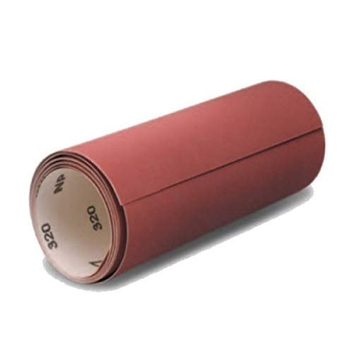 Sandcastle 5 Meter Emery Cloth Roll 80 100 150 220 320 Grit - 4 Inch Wide Sand Paper Sturdy - Grinding Polishing Wood Working Walls Automotive