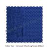 HOME UTSAV Embossed Pyramid Solid Punching Heavy Curtains for Window 5 Feet, Pack of 2, Blue view 3