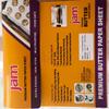 JAM Online Butter Paper, Parchment Sheet for Fries Items Roll and Wrapping Food (White) view 3