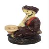 GW Creations Standard Traditional Beautiful Look Rajasthani Musical handicrafts Showpieces Home Decorative. Brown (12 * 10 * 19 cm) view 3