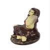 GW Creations Standard Traditional Good-Looking Rajasthani Woman Playinng Dafli Showpieces Home Decorative. Brown (12 * 10 * 19 cm) view 3