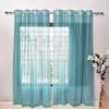 Srk Trendz Polyresin Curtain, 9 Feet, Aqua Blue, Pack of 2 view 1
