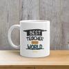 Oye Happy - Best Teacher Ever Coffee Premium Mug - Best Gift for Teacher on Birthday/Teacher's Day (Ceramic) (Microwavable) (330 ml) view 2