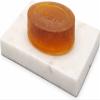 KC KULLICRAFT Natural Marble Soap Dish  Solid Stone Soap Holder for Bathroom Sink & Shower, Heavy Durable Handmade Tray, White Marble Bar Soap Saver (5.7 x 3.5 Inch). view 3