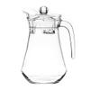 SkyKey Clear Glass Classical Octagonal Water Jug | 1300ML Transparent Jug for Water Juice Fizzy Drinks | Stylish and Durable Glass Pitcher for Home Kitchen Dining Table Use view 1