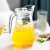 SkyKey Clear Glass Classical Octagonal Water Jug | 1300ML Transparent Jug for Water Juice Fizzy Drinks | Stylish and Durable Glass Pitcher for Home Kitchen Dining Table Use view 4