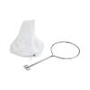 HAZEL Cloth Strainer Water Filter Removable Cloth with Stainless Steel Handle, 27 cm, Silver view 2