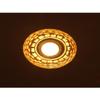 Somil Pendant Ceiling Light Hanging Lamp with Golden Mosaic Glass Shade of Lighting Effats, Led Compatible, Perfect for Indoor Lighting. Dia- 10 X 10 X 95 Cm view 2