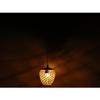 Somil Pendant Ceiling Light Hanging Lamp with Golden Mosaic Glass Shade of Lighting Effats, Led Compatible, Perfect for Indoor Lighting. Dia- 10 X 10 X 95 Cm view 3