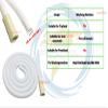 SMIPLEBOL - The Best Is Here Inlet Intake Water Hose Pipe for Semi Automatic Washing Machine (Length: 3 Meter, White) view 2