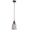 Somil Designer Pendent Hanging Ceiling Lamp Light with Black Cord, Glass, Round, Compatible with 5 to 60 Watt LED, Multicolour view 4
