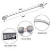 HASTHIP Magnetic Curtain Tiebacks Curtain Clips Rope Holdbacks Curtain Weaving Holder Buckles for Home Office Decorative,Pack of 2 (Red) view 3