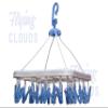 River plast Cloth Drying Stand Hanger for Indoor and Outdoor, Balcony 24 Plastic Clips, Set of 2 view 2
