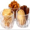 Somil Beautiful Clear Glass Bowl, Ideal for ServingVegetable, Soup, Snacks, Lunch, Dinner 100 Ml, 8 X 8 X 5 Cm view 1