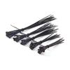 Rpi shop  Cable tie (Combo (4, 6, 8, 10, 12 Inch) 100 pcs each), Black, 1) view 1