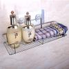 LUVINA Stainless Steel Multi Purpose Bathroom Shelf/Rack Silver Chrome Bathroom Simple Rack for Shampoo view 2