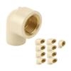 ASTRAL CPVC and Brass Elbow Fitting 90 1/2" (Pack of 10 Pcs) view 1