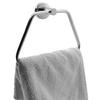 GOLD BELL Towel Ring - Bathroom Towel Holder - Stainless Steel Towel/Napkin Ring - Calibo (Silver, Chrome Finish, 2PCs) view 3