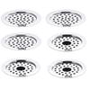 INDOROX Stainless Steel Jali/Trap Floor Drain for Bathroom and Kitchen, Pack of 6 (3 Plain and 3 with Cut for Waste Pipe) view 1