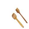 ROLIMOLI Handmade Wooden Serving and Cooking Spoon Premium Kitchen Utensils Durable Set of 2 view 1