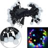 MIRADH Outdoor String Lights, 15 m 32 LED RGRB Ball Lights, Starry Fairy Lights, Diwali Lights for Decoration for Home,led Lights for Home Decoration, Diwali Lights (Multicolour) view 3