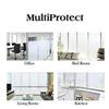 Vicinity Bedroom Privacy Window PVC Sticker Frosted Glass Film Waterproof Vinyl Sheets Privacy Frosting Sticker Window Film (Frosted Blue, Fros-01_12x120) view 3