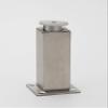 Nixnine Stainless Steel Heavy Duty Square Magnetic Door Stopper Door Catcher Magnetic Stopper Holder for Home, Office, Door Magnet, Pack of 4 view 1