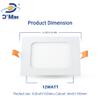D'Mak 12 Watt LED Square False Ceiling/Recessed Panel Light for POP (Warm White, Yellow) view 4