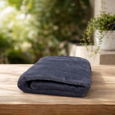 U & U UNIQUE UTILITIES Microfiber Towels for Bath Large Size (400 GSM) | Bath Towel for Men & Women | Soft, Ultra Absorbent & Quick-Dry Towels for Bathing (Grey) - 70 x 140 cm