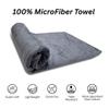 U & U UNIQUE UTILITIES Microfiber Towels for Bath Large Size (400 GSM) | Bath Towel for Men & Women | Soft, Ultra Absorbent & Quick-Dry Towels for Bathing (Grey) - 70 x 140 cm view 4