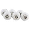 Indian-Shelf Pack of 10 White Dresser Knob- Ceramic Door Handles- Round Drawer Pull- Solid Door Pull- Drawer Knob- Kitchen Hardware Knobs and Pulls- Bar Cabinet Pulls- Decorative Door Knob view 1