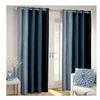 Radees Creations Polyresin Floral Curtain, Window - 6 Feet, Black, Pack of 2 view 1