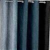 Radees Creations Polyresin Floral Curtain, Window - 6 Feet, Black, Pack of 2 view 2