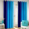 Radees Creations Polyresin Floral Curtain, Window - 6 Feet, Blue, Pack of 2 view 1