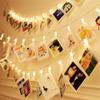 fizzytech 20 LED Normal Clip String Lights Warm White  Decorative Hanging Fairy Lights for Home, Bedroom & Parties (20 Led Normal Clip WW, Pack of 1) view 1