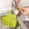 SQUICKLE Kitchen Bathroom Spong, Soap Silicone Hanging Organizer for Faucet Sink with Water Draining Holes(Pack of - 2) (Multicolor) view 2