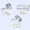 Sticker Hub Lord Krishna Switch Board Sticker Size-12cm x 9cm Set of -3 SW225 view 2