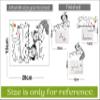 Sticker Hub Lord Krishna Switch Board Sticker Size-12cm x 9cm Set of -3 SW225 view 3