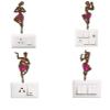Sticker Hub Traditional Lady Switch Board Sticker Size-15cm x 7cm Set of -4 SW228 view 1