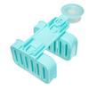 SEASPIRIT Plastic Double Layer Soap Dish Suction Cup Wall Tray Self-Adhesive Stainless Steel Waterproof Kitchen Bathroom Soaps Storage Rack view 2