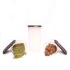 Mahaware Modular Oval Plastic Kitchen Container Set,2400 ml, Set of 3, Brown view 3