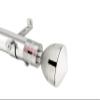 FAST Cbs70 Stainless Steel Metal For 1Inch Window Solid Opaque Curtain Rod Pocket Bracket End Knob Finials Accessories - Pack Of (4) view 4