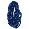The Design Cart 2 MM Blue Metallic Rondelle Faceted Crystal Beads for Jewellery Making, Beading, Art and Craft Supplies (5 Strings) view 2