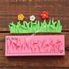 UG LAND INDIA 3D Grass Silicone Mould Fondant Cake for Decorate Flowers Plant Chocolate Sugarcraft Baking Mold view 2