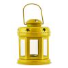 Homesake Star Light Decorative Metal Lantern Indoor/Outdoor Hanging Lantern | Set of 2 Designer Candle Tealight Holder | Festive Decor | Diwali Decoration for Home, Yellow view 4