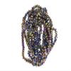 The Design Cart 8 MM Rainbow Metallic Rondelle Faceted Crystal Beads for Jewellery Making, Beading, Art and Craft Supplies (1 String) view 2